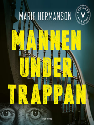 cover image of Mannen under trappan (lättläst)